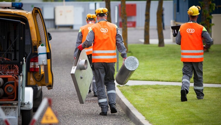 Vilniuje, Mindaugo gatvėje, remontuojamas dujotiekis