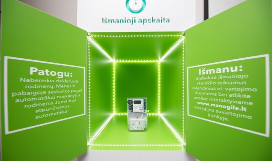 Išmanieji skaitikliai atskleidė elektros energijos taupymo potencialą