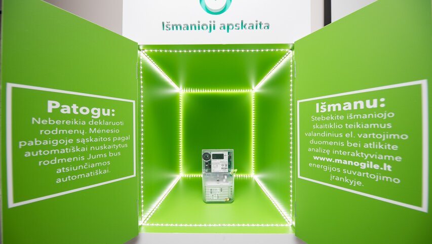 Išmanieji skaitikliai atskleidė elektros energijos taupymo potencialą