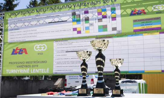 ESO praktiniame mokymo centre - Meistriškumo varžybos rangovams