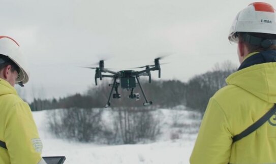 „Lietuvos energija started using drones for the inspection of the power grid